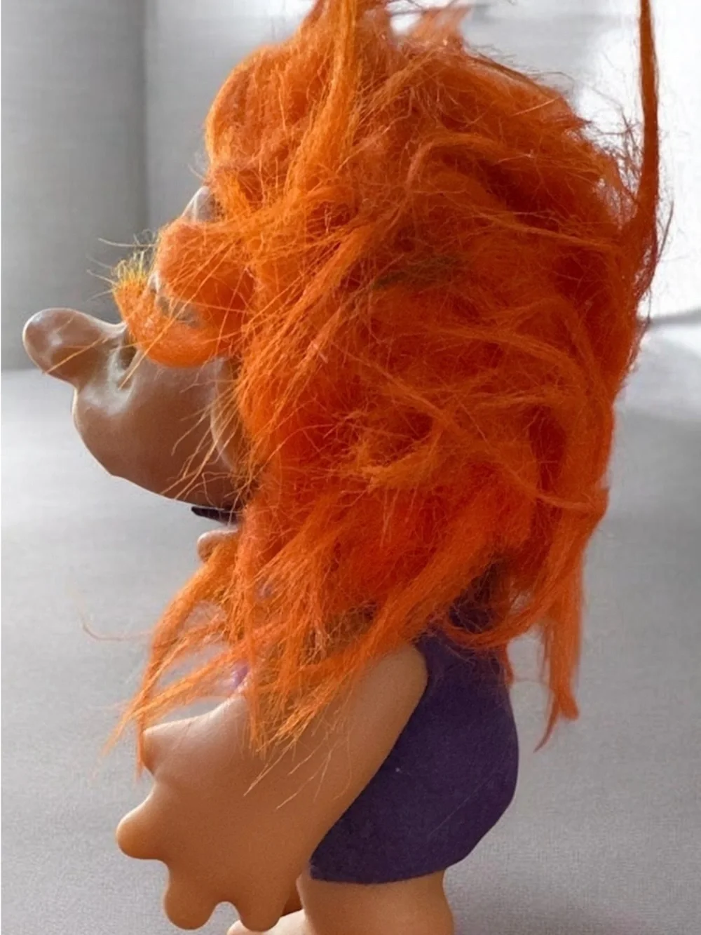 Vintage Thomas Dam 1977 orange haired troll - Picture 2 of 4